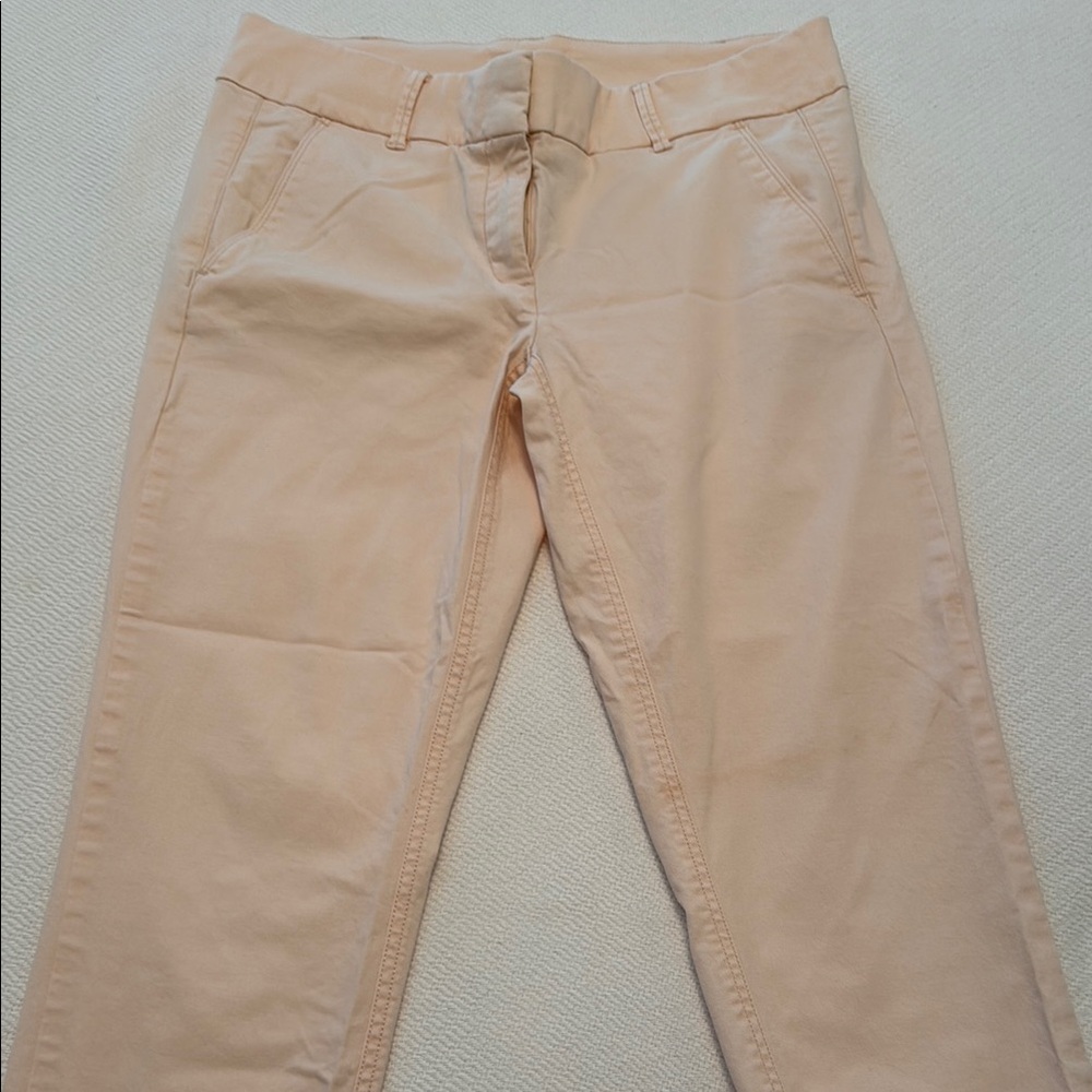 LOFT Pale Pink Straight Leg Pants